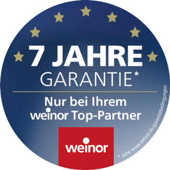 7 Jahre Garantie Logo